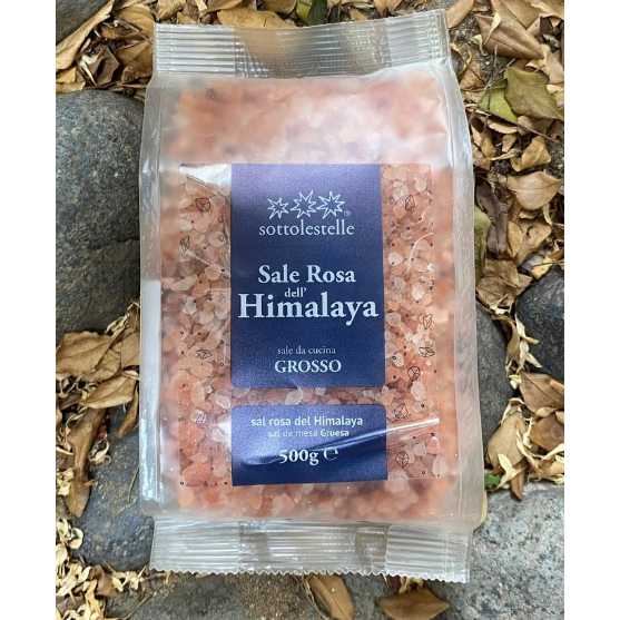 Muối hồng Himalaya Sottolestelle 500g ( Muối mịn &amp; Muối hạt ) Himalaya Salt
