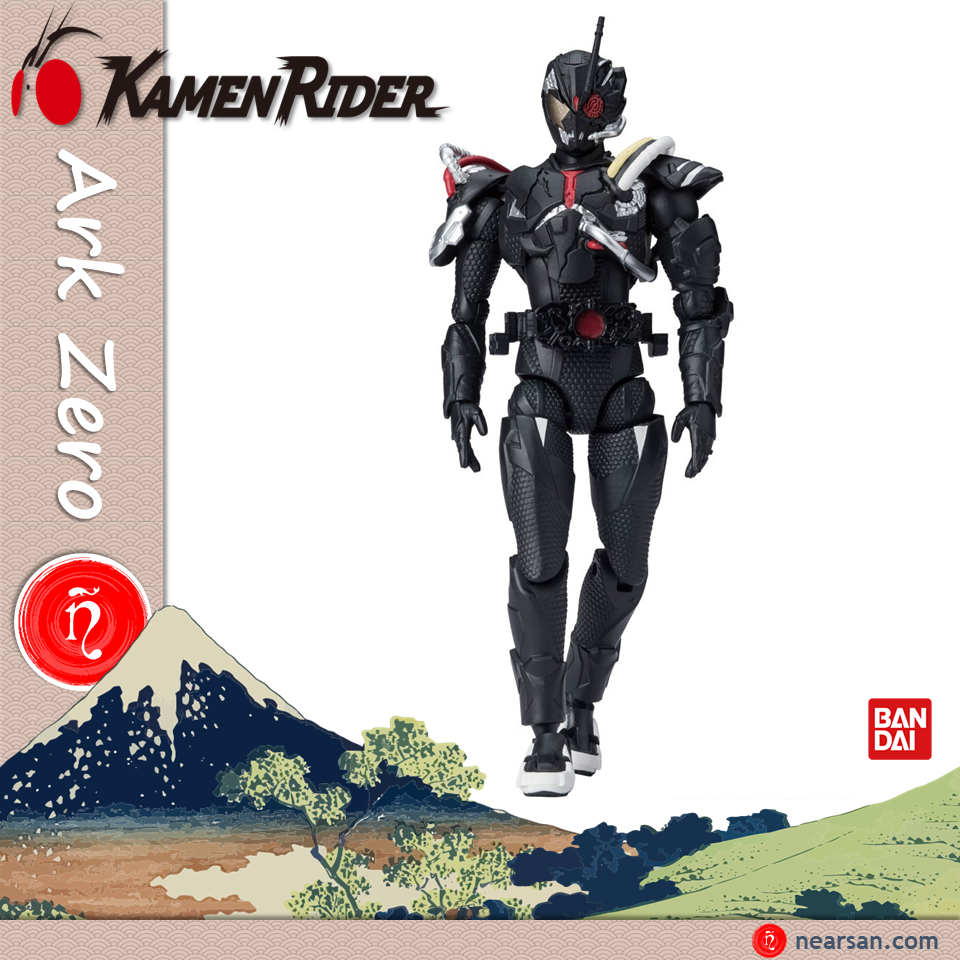 Ark zero kamen rider mô hình bandai shodo o outsider 9