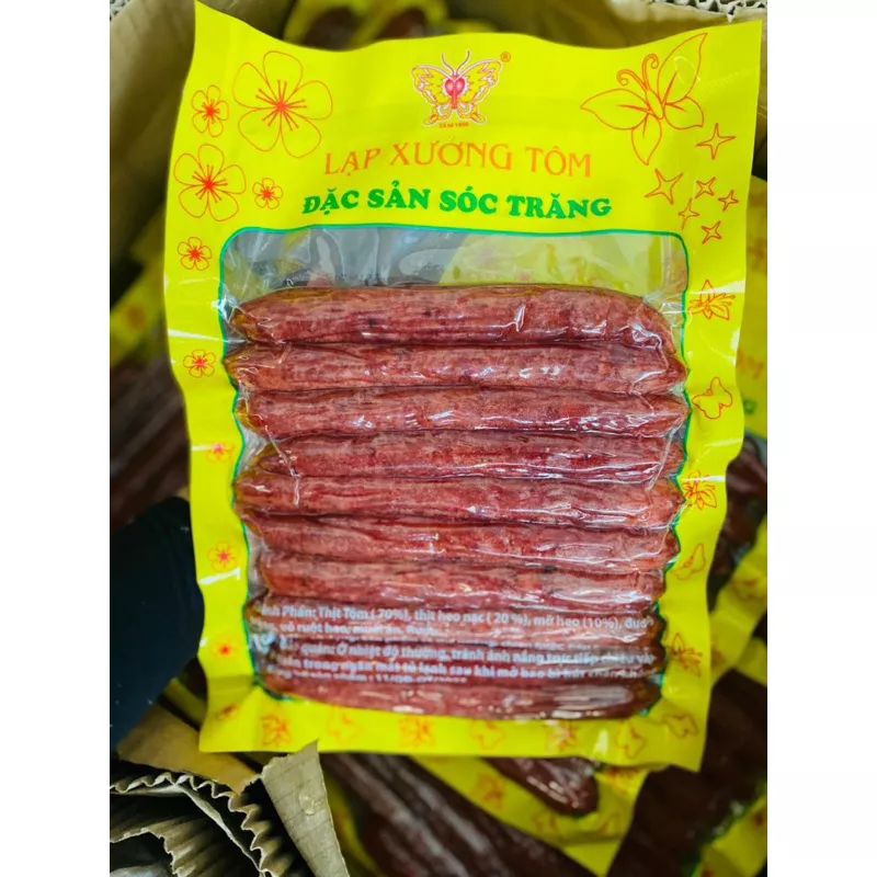 500G Lạp xưởng tôm Sóc Trăng