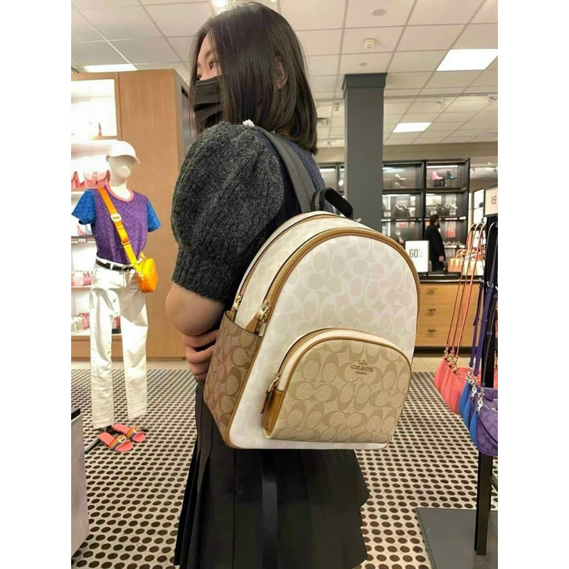 Balo NAM NỮ Coa**CH Court Backpack In Blocked CA439