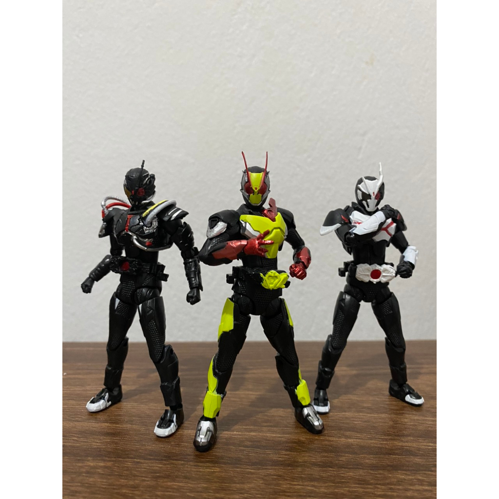 [BANDAI] Shodo Kamen Rider Zero One, Zero Two, Ark One hàng 2ND không hộp đẹp