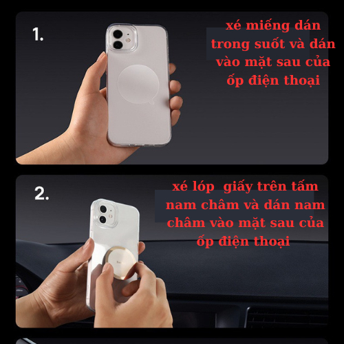 Giá Đỡ Điện Thoại Baseus C01 Hỗ Trợ Gắn Trong Xe Hơi