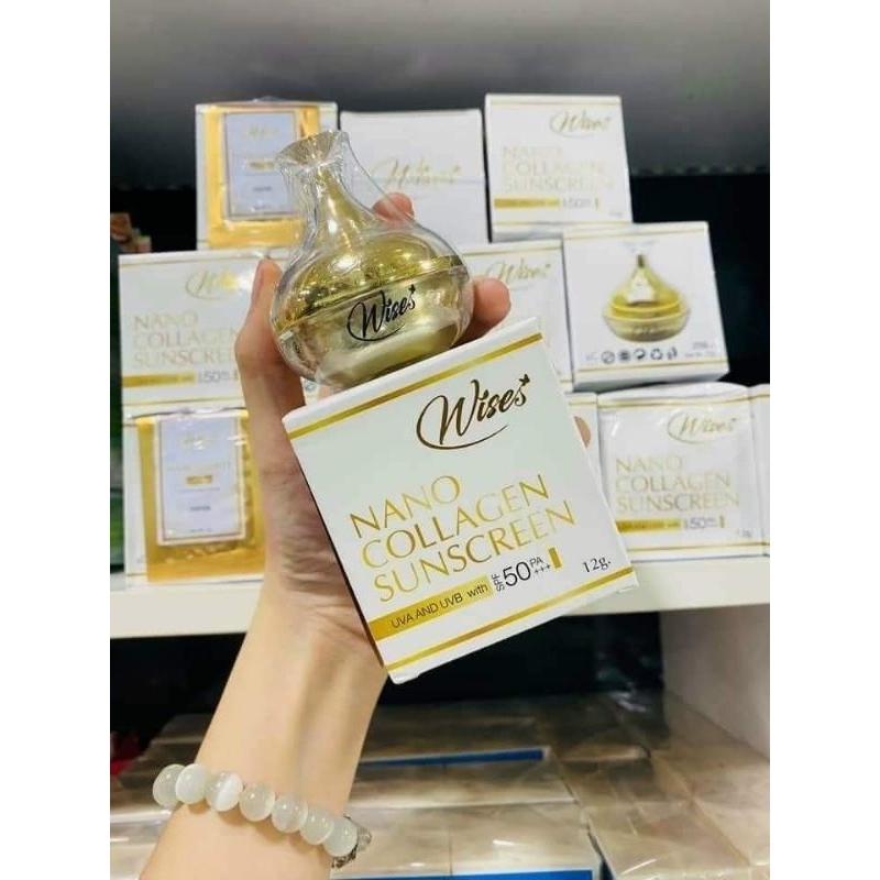 Kem WISES NANO COLLAGEN Thái Lan