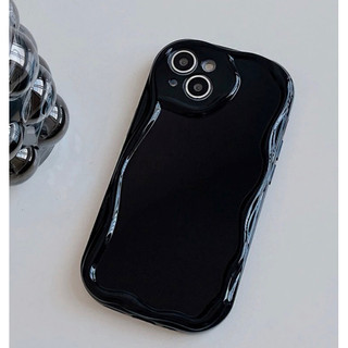 ✨Ốp lưng điện thoại iPhone kiểu dáng basic khung lượn sóng độc lạ thú vị✨