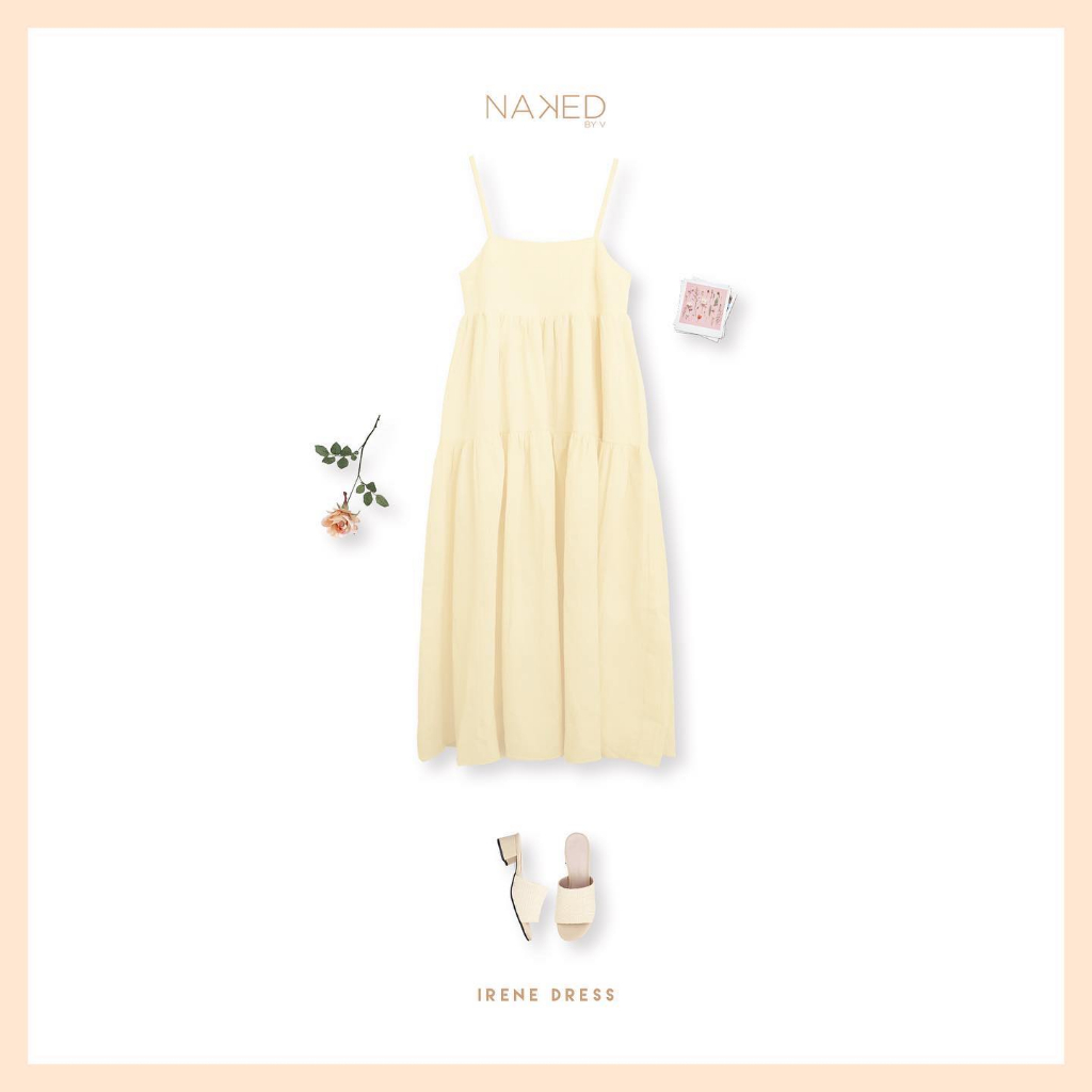 Váy maxi Irene Dress của NakedByV