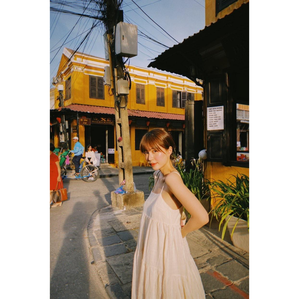 Váy maxi Irene Dress của NakedByV
