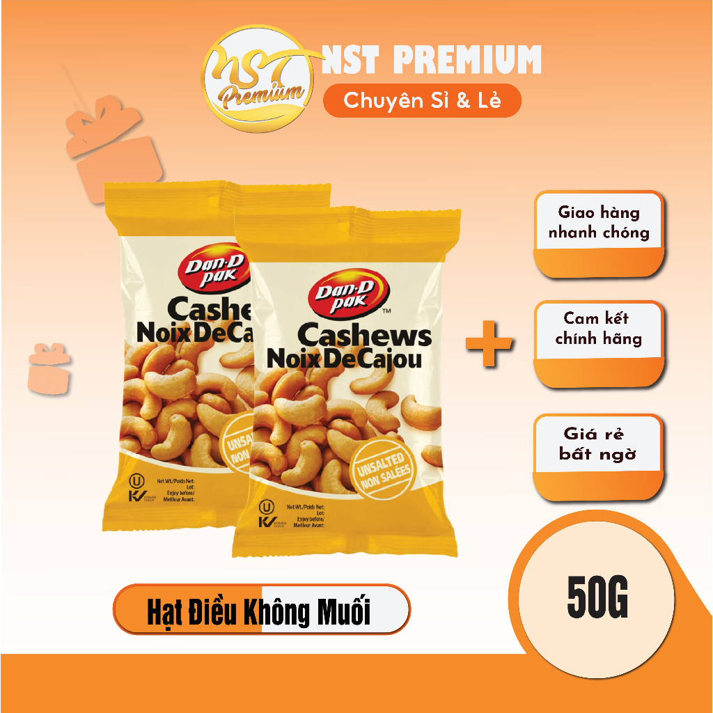 Hạt Điều 50g Dan D Pak