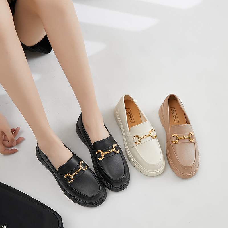 Giày Moca nhựa đi mưa mũi tròn cao 3cm slip on siêu nhẹ thời trang mới nhất Validep03 V342