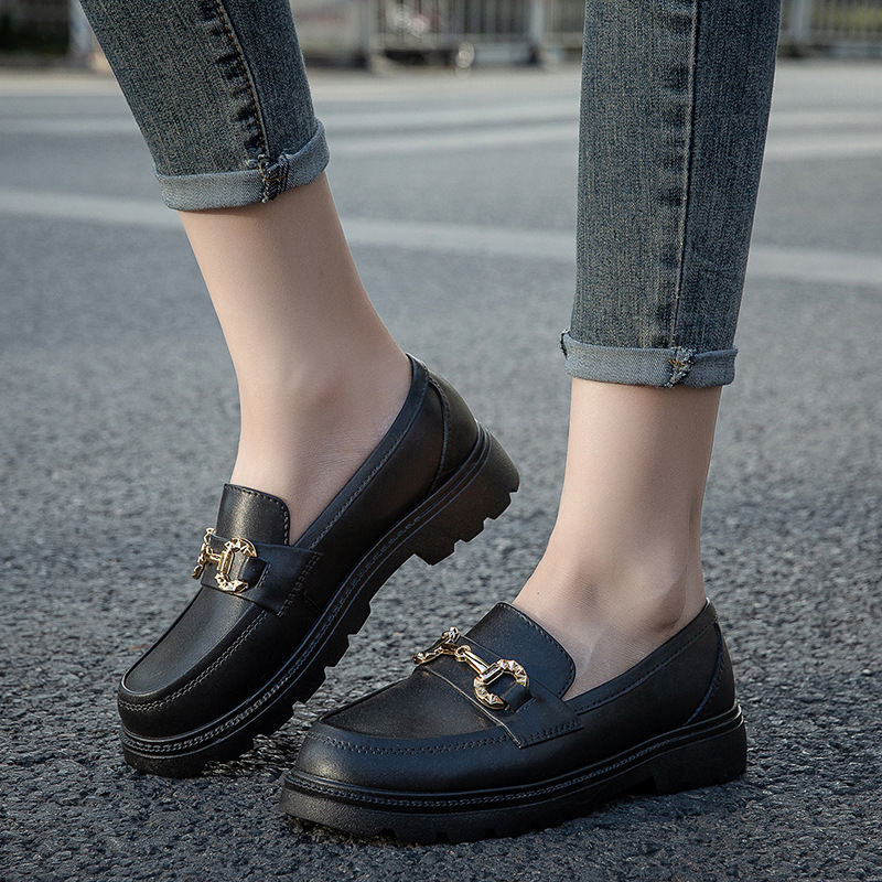 Giày Moca nhựa đi mưa mũi tròn cao 3cm slip on siêu nhẹ thời trang mới nhất Validep03 V342