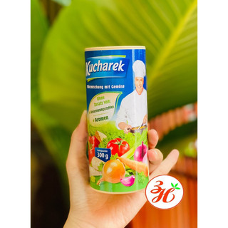 Hạt nêm từ rau củ quả hữu cơ 300g kucharek - đức