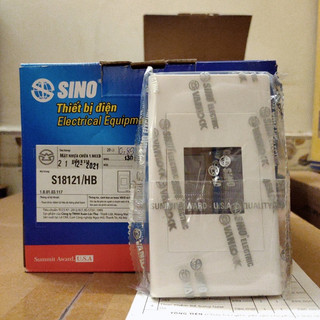 Mặt CB cóc + CB tép + Mặt bít (Mặt che trơn) Sino - Vanlock - Cửa hàng Điện nước Minh Lý