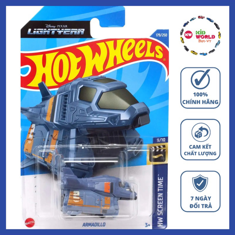 Xe mô hình Hot Wheels basic Disney Lightyear Armadillo HCT14.