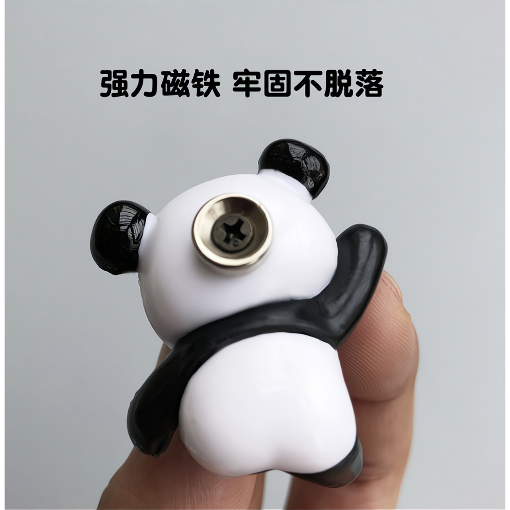 Nam châm hít tủ lạnh trang trí hình gấu trúc dễ thương