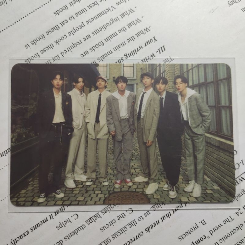 Card album BTS