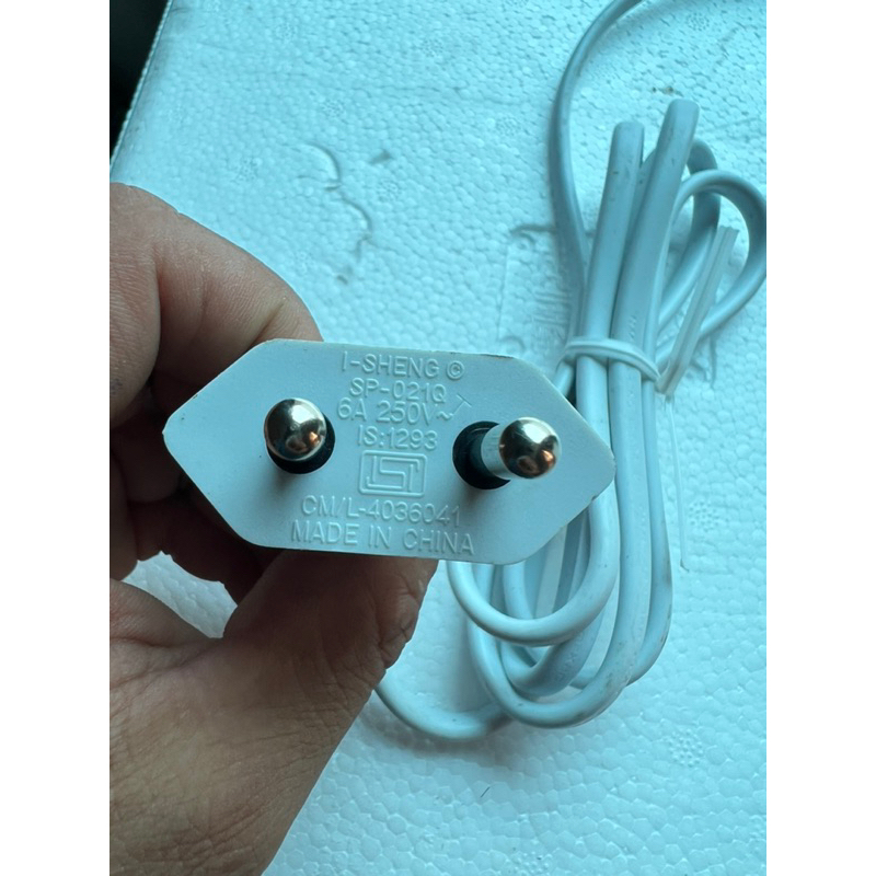 Dây nguồn bãi dài 1,5m lõi 2x0.75mm