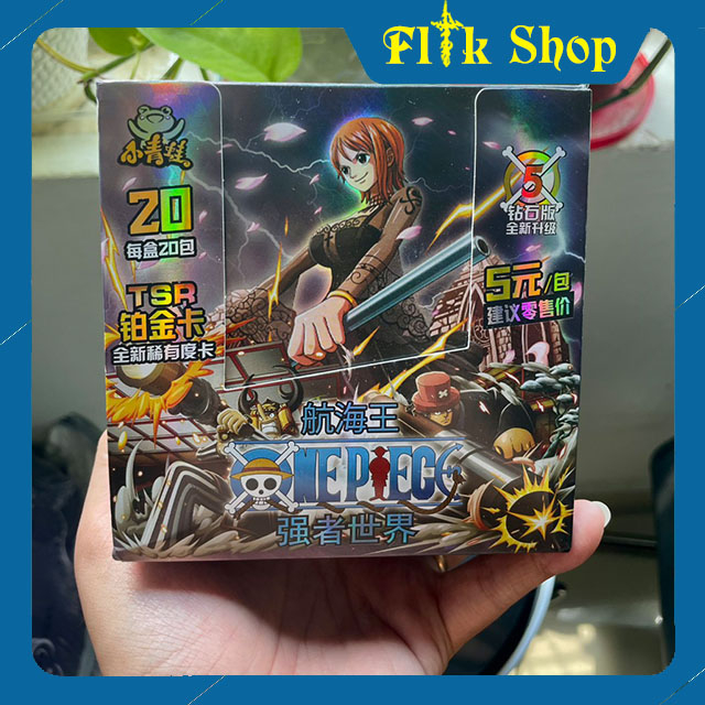 Thẻ bài nhân phẩm may mắn Anime/Manga One Piece - Vua hải tặc - Đảo hải tặc