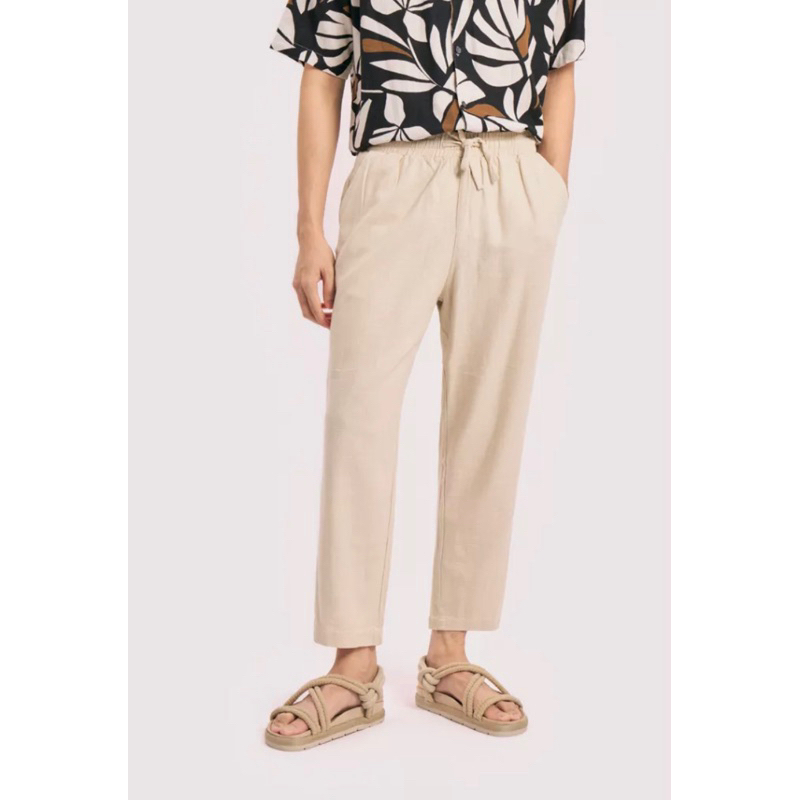 (4 màu) Quần tây dù Basic Pants Nylon Nam mặc hè thoáng mất