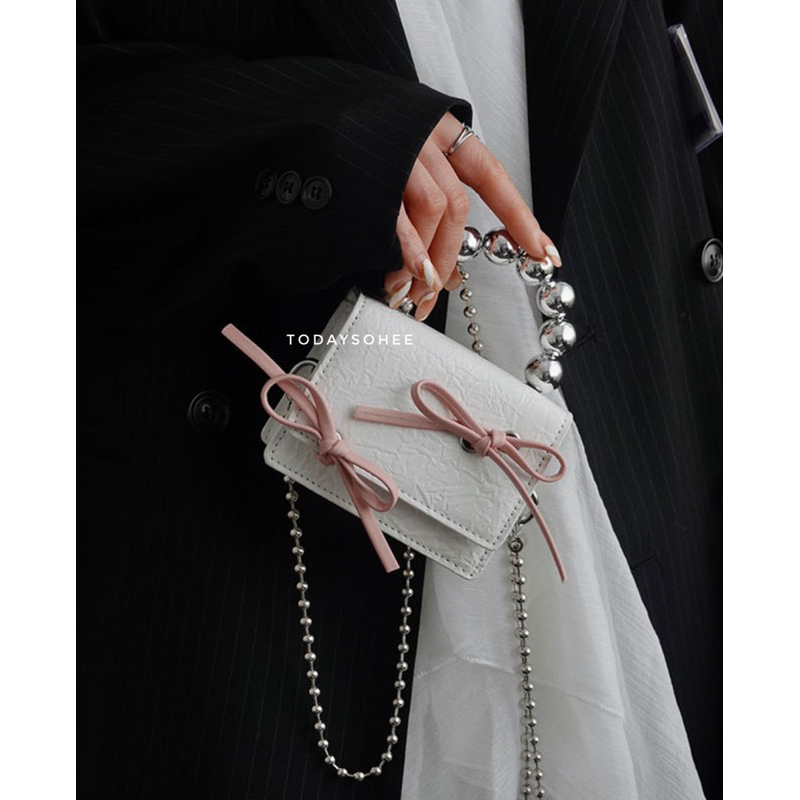 Túi mini thắt nơ