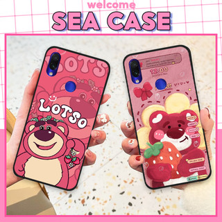 Ốp lưng Xiaomi Redmi Note 7 / Redmi 7 in hình gấu dâu lotso dễ thương