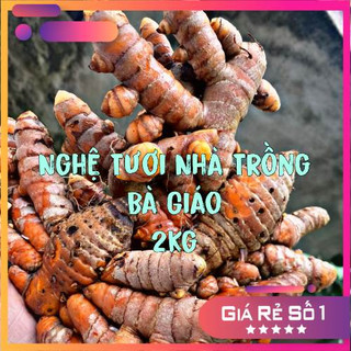 Củ nghệ nhà trồng bà giáo - 2kg