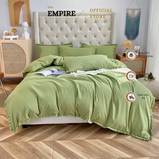 Bộ chăn ga gối nệm đệm set 4 món cotton tici EMPIRE cao cấp bo chun drap giường - Bình Châu Bedding & Decor
