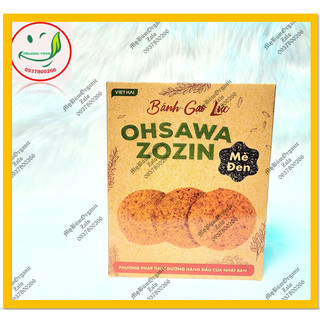 BÁNH GẠO LỨC MÈ ĐEN OHSAWA ZOZIN125gr -TỐT CHO NGƯỜI ĂN KIÊNG , GIẢM CÂN, TIM MẠCH VÀ TIỂU ĐƯỜNG.