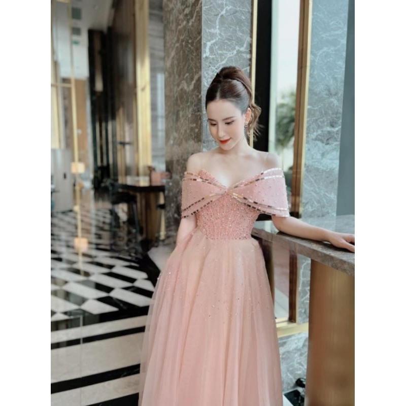 ✨ Đầm xòe trễ vai kết✨ HÌNH THẬT - S/M/L