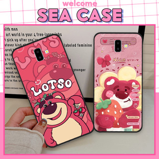 Ốp lưng samsung j6 / j6 plus / j6+ in hình gấu dâu lotso dễ thương