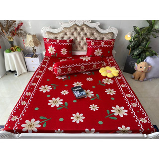 Bộ drap thun hàn quốc 4 món mát mịn