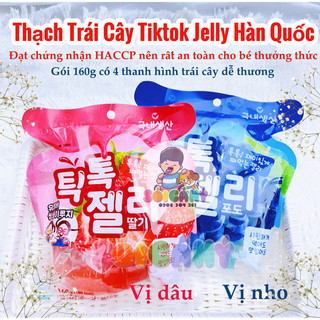 Thạch nho hàn quốc jelly 160g