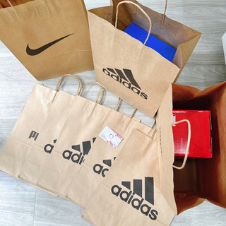 Túi giấy Adidas, Puma, Nike CHÍNH HÃNG đựng đồ, vừa hộp giày, dép, phụ kiện