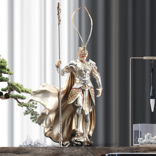 Tượng decor, mô hình tề thiên đại thánh,hàng thủ công chuẩn xịn,chất liệu chịu lực né cao,bảo hành màu đến 10 năm