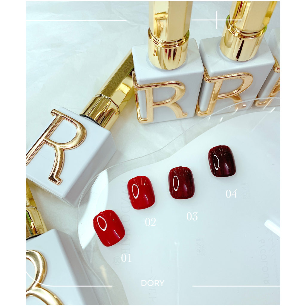 Sơn gel màu đỏ CR 15ML