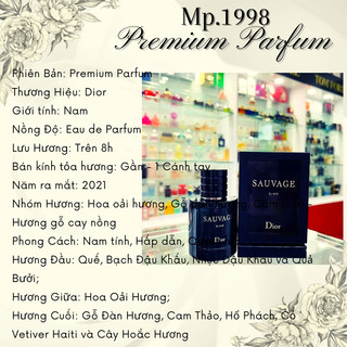 Nước hoa Nam Dior Sauvage For Men Elixir