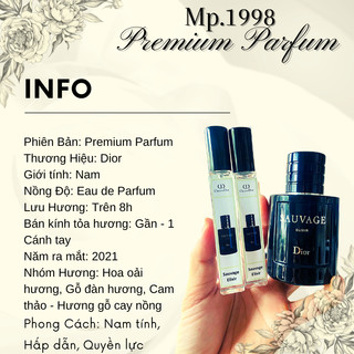 Nước hoa Nam Dior Sauvage For Men Elixir