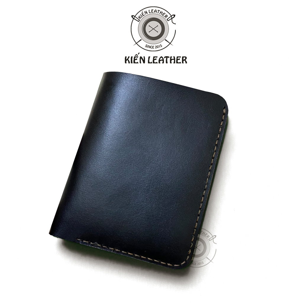 Ví nam da bò sáp, Hàng Handmade by Kiến Leather