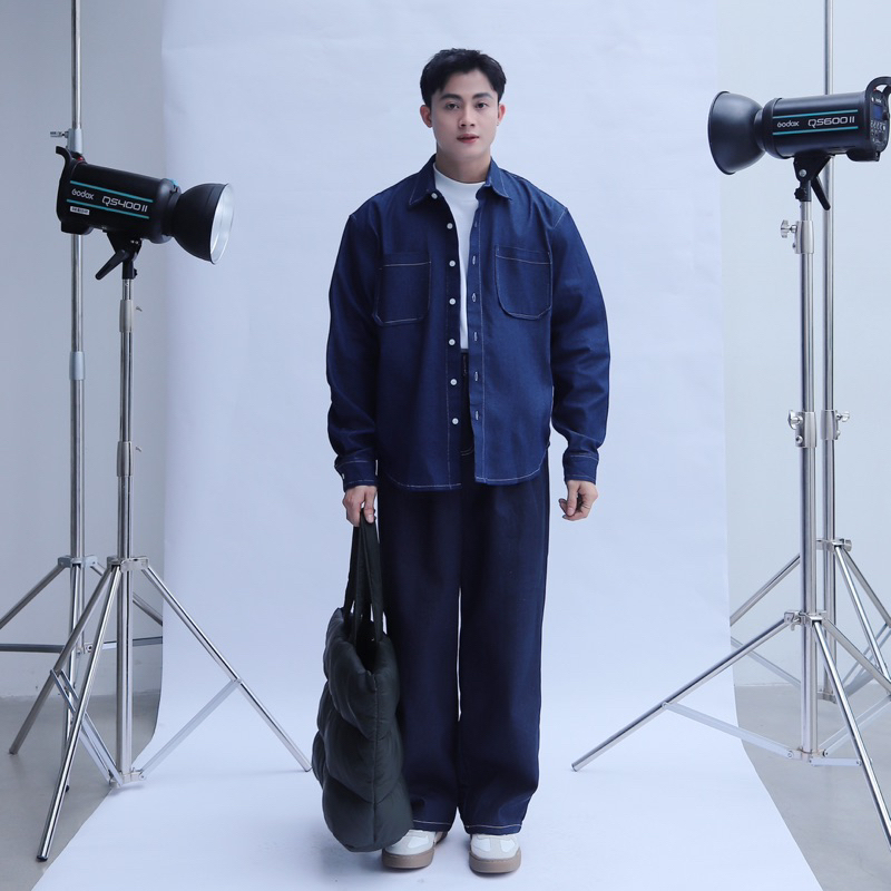 SƠ MI DENIM TAY DÀI - by ruych