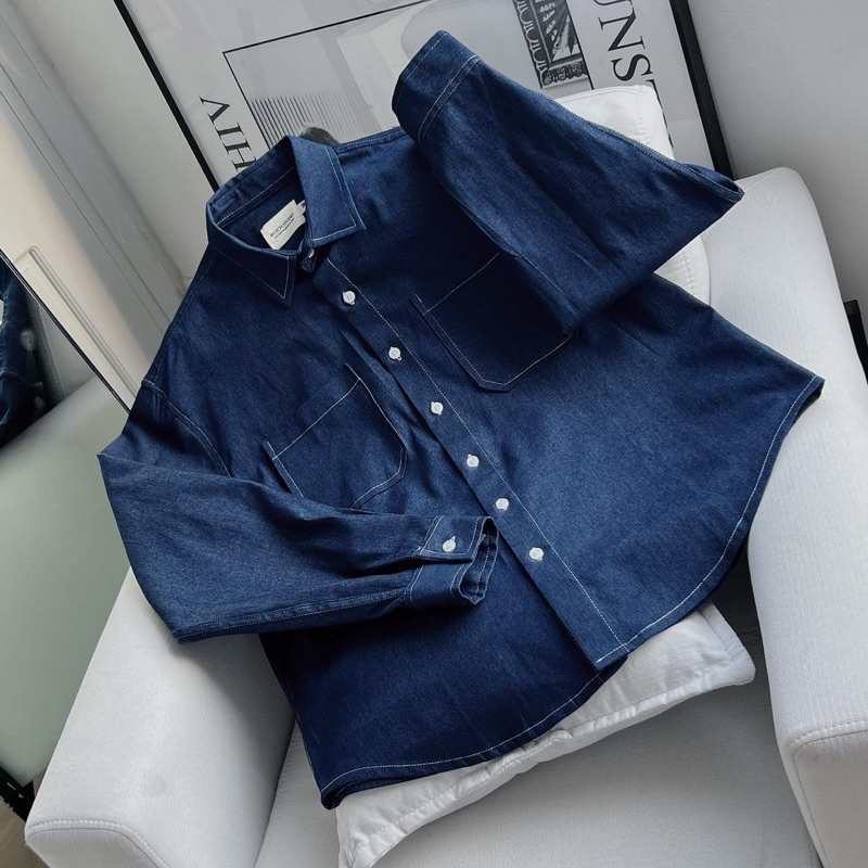 SƠ MI DENIM TAY DÀI - by ruych