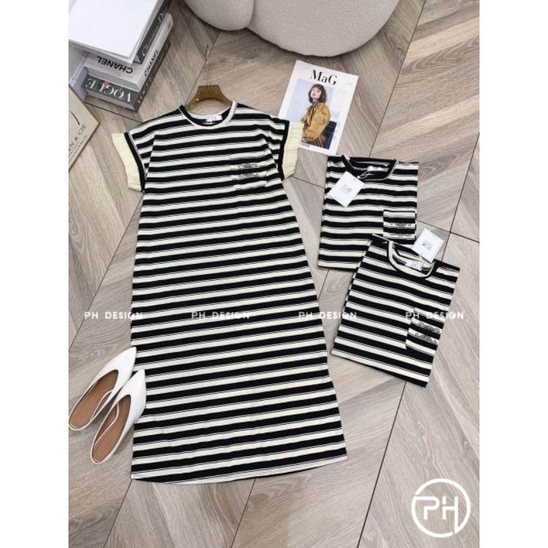 Váy suông bèo thêu