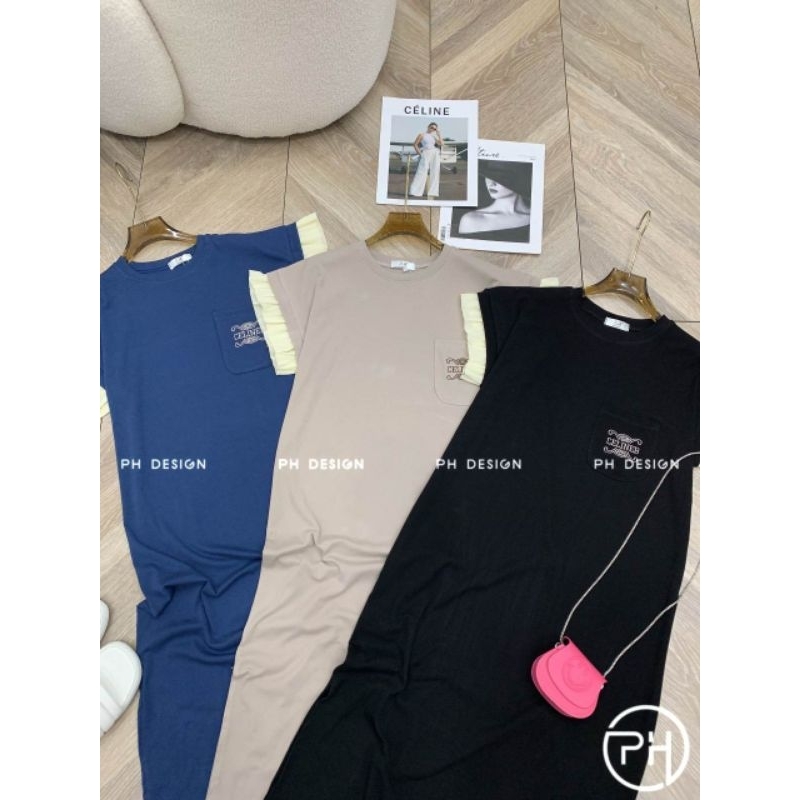 Váy suông bèo thêu