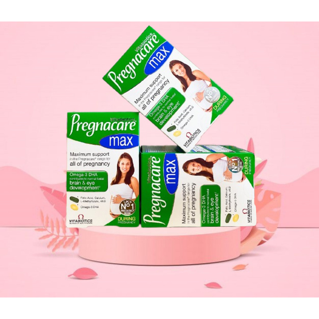 Vitamin tổng hợp cho bà bầu Pregnacare max hộp 84 viên