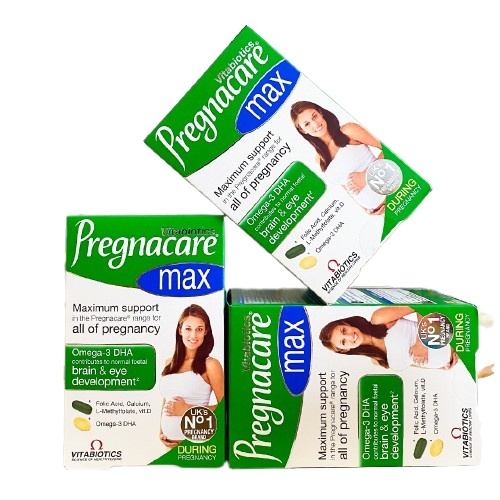 Vitamin tổng hợp cho bà bầu Pregnacare max hộp 84 viên