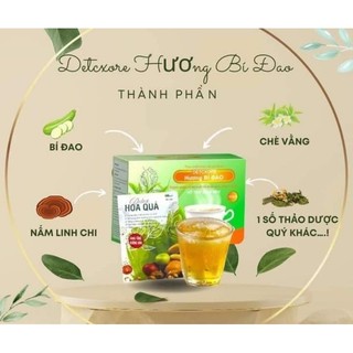 Hộp 40 gói trà bí đao giảm cân thiên long có tặng detox . giảm 4-8kg