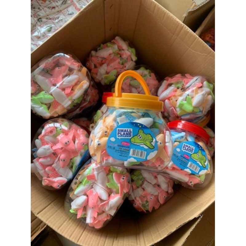 10 cái gọt bút chì, chuốt chì hình máy bay siêu bén