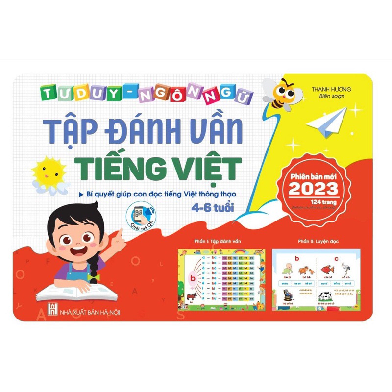 Sách-TẬP ĐÁNH VẦN TIẾNG VIỆT 2023 - Phiên bản đặc biệt âm thanh 2023 NK Book