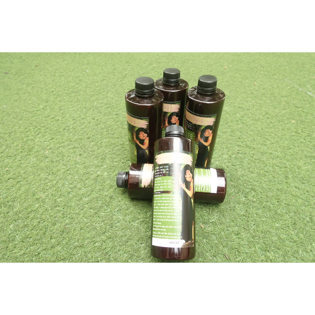 Nước gội đầu lên men Ling Mây 500ml, nước gội đầu thảo dược 500ml