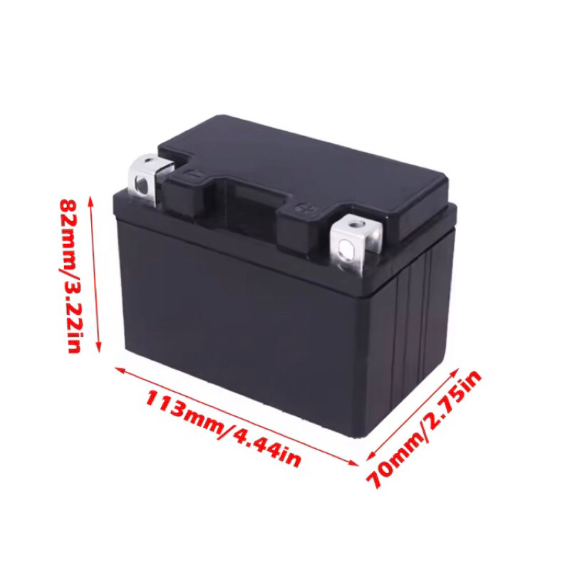 Pin LIFEPO4 12v 6Ah - thay thế Acquy xe máy