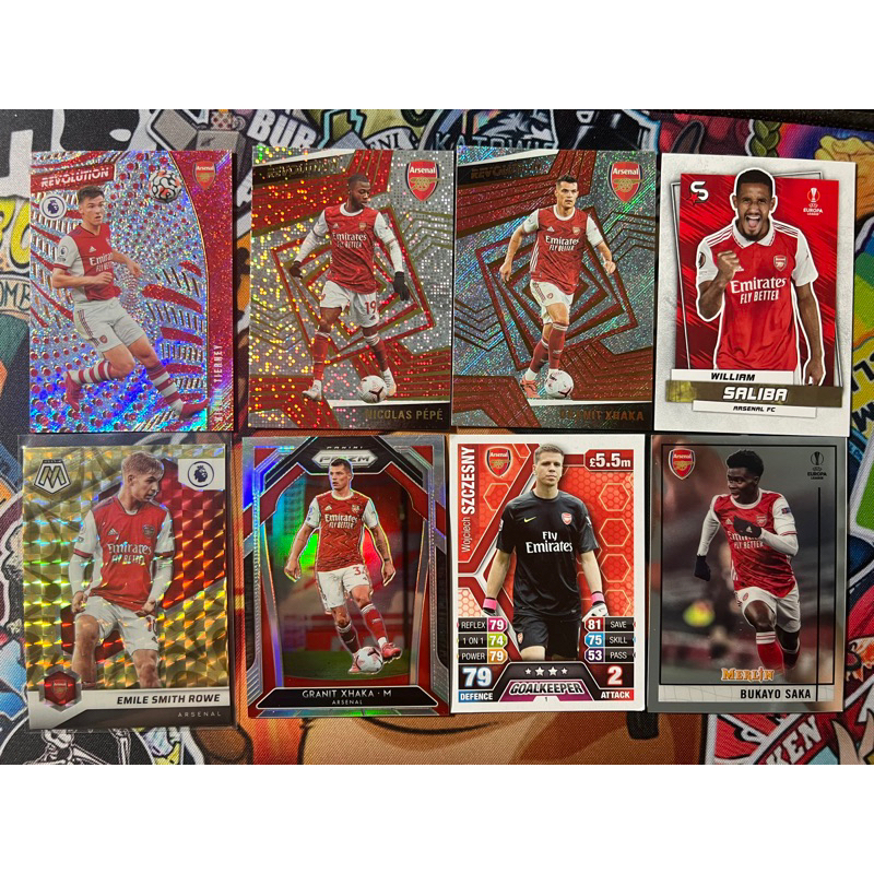 Thẻ bóng đá câu lạc bộ Arsenal các mùa