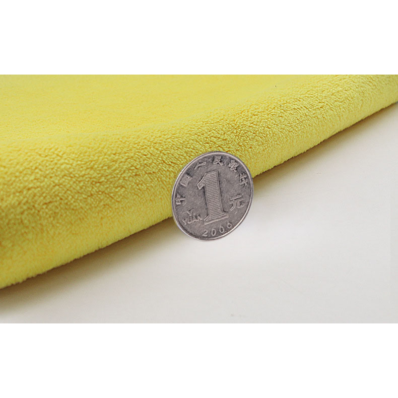 Khăn Lau Rửa Vệ Sinh Xe Hơi Loại Khăn Màu Vàng Lông Mịn Thấm Hút Nước