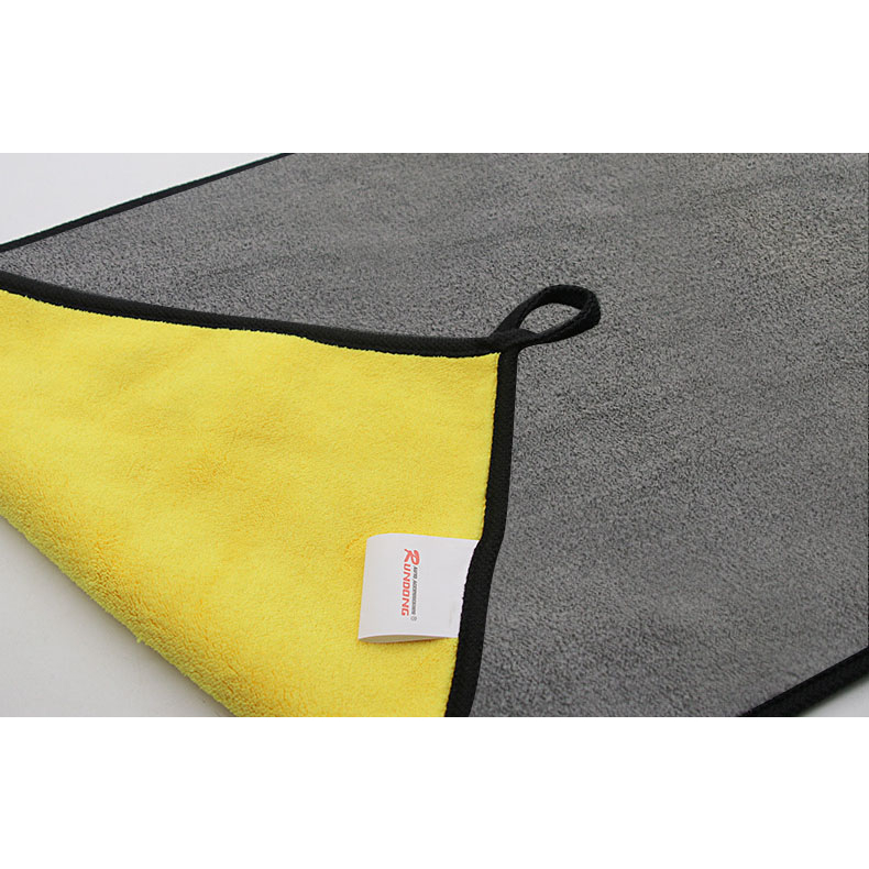 Khăn Lau Rửa Vệ Sinh Xe Hơi Loại Khăn Màu Vàng Lông Mịn Thấm Hút Nước